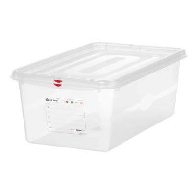 Nádoba GN 1/1, polypropylen, HENDI, GN 1/1, 28L, Průhledná, 530x325x(H)200mm, Obdélníkové | 873366